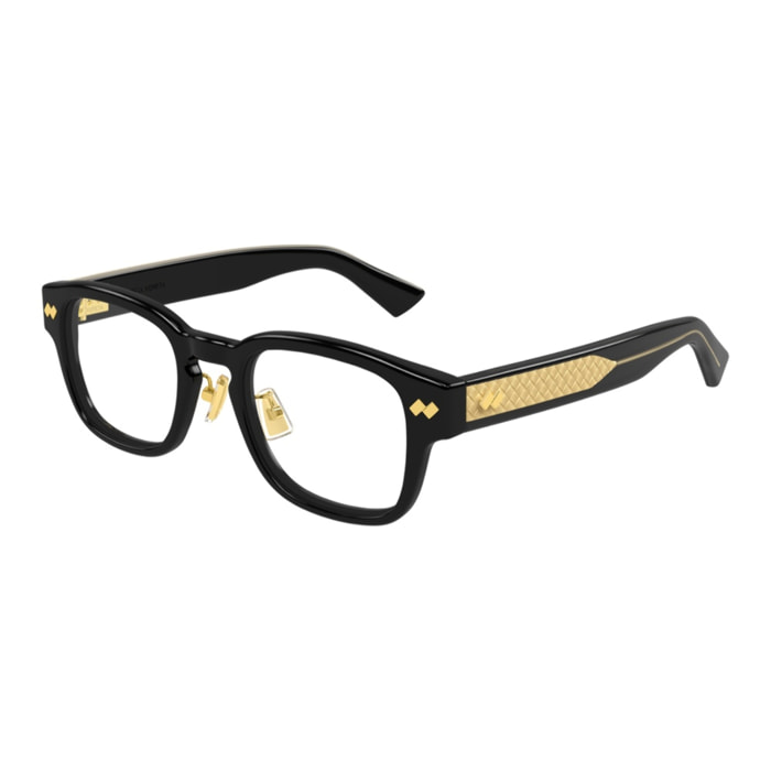 Gafas de Vista Bottega Veneta BV1404OA-001 de Acetato Hombre 50 mm