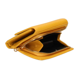 Portafoglio  da donna In Vera pelle Made in Italy 11x8,5x4 cm