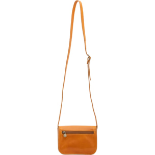Borsa a tracolla da donna - Modello False - Vera pelle - 19.0 x 13.0 x 9.5 cm