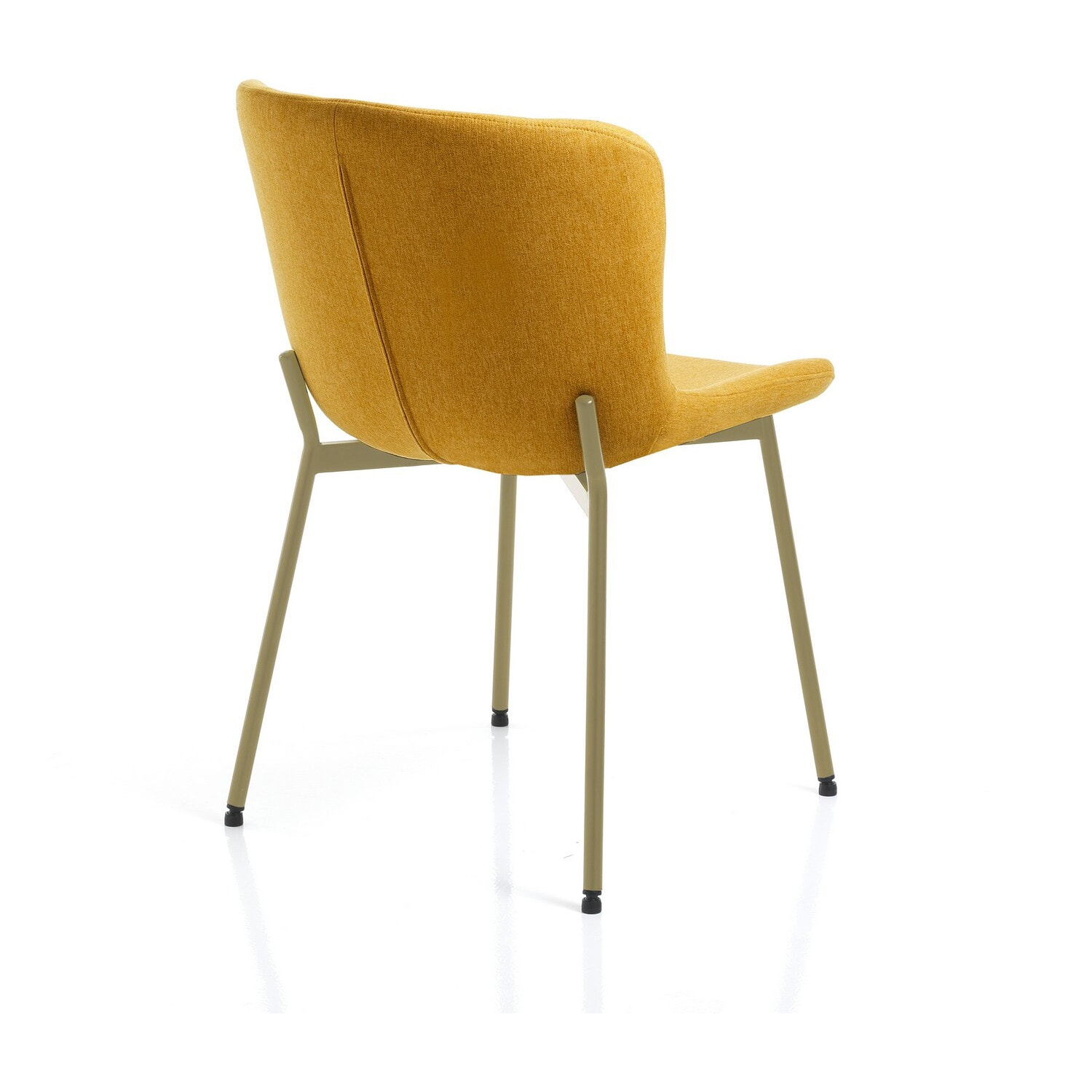 Oresteluchetta Set 4 Sedie RANN YELOW GOLD