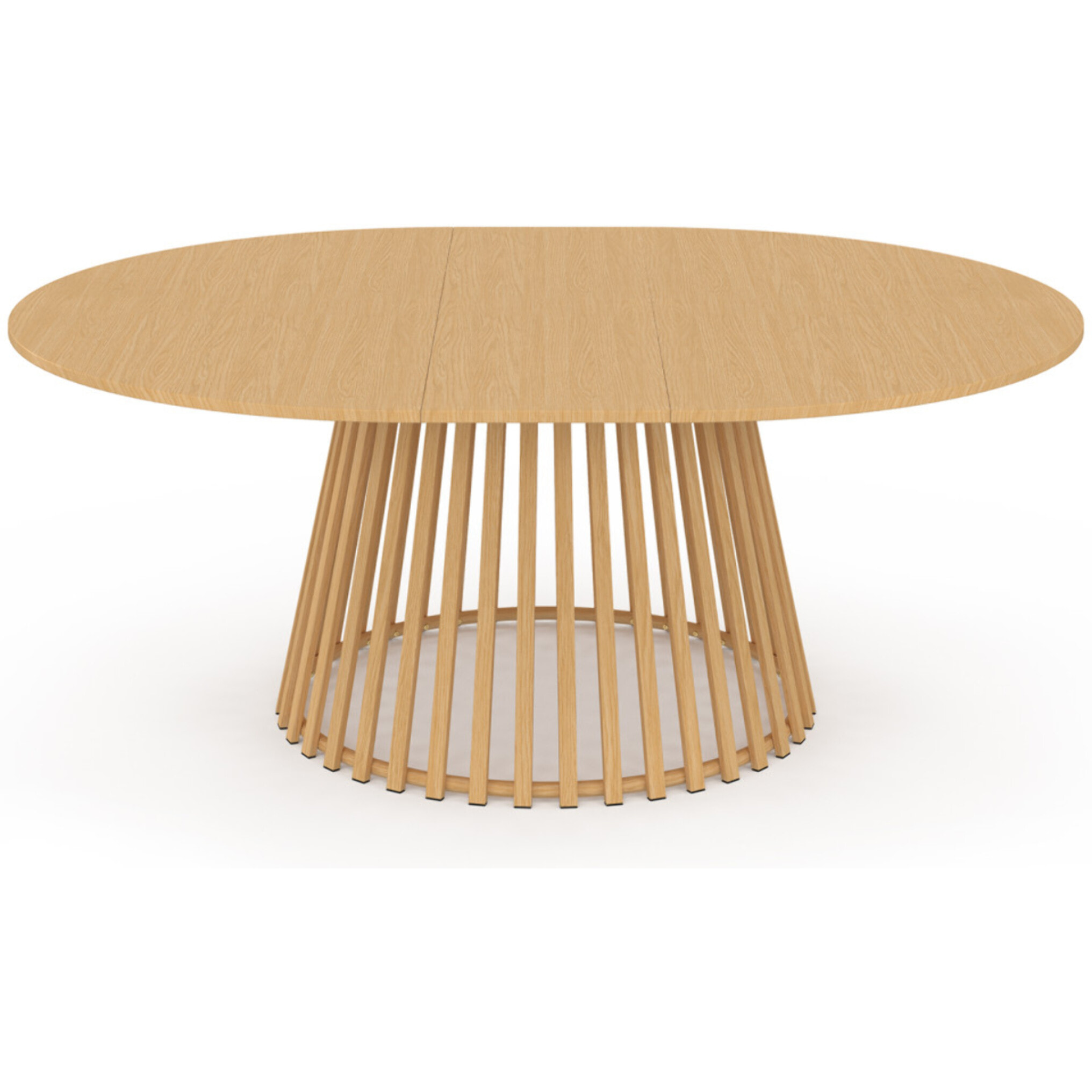Table de jardin ronde extensible Hortensia Ø160-200cm
