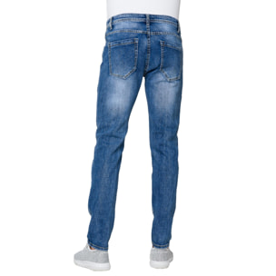 Jeans 5 bolsillos Hot Buttered Kookaburra azul