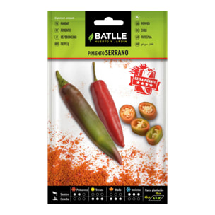 Semillas de Pimiento Serrano Batlle