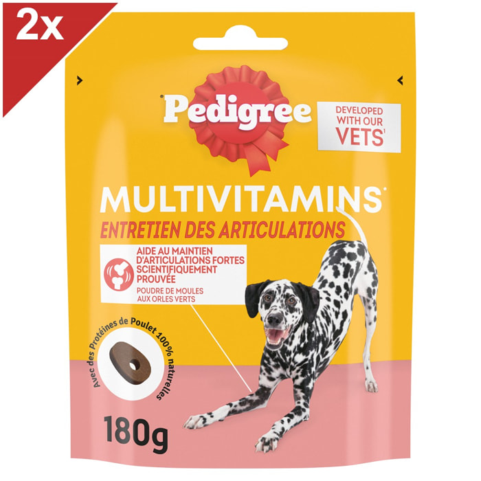 PEDIGREE Aliments Complémentaires Entretien des articulations pour chien 2x180g