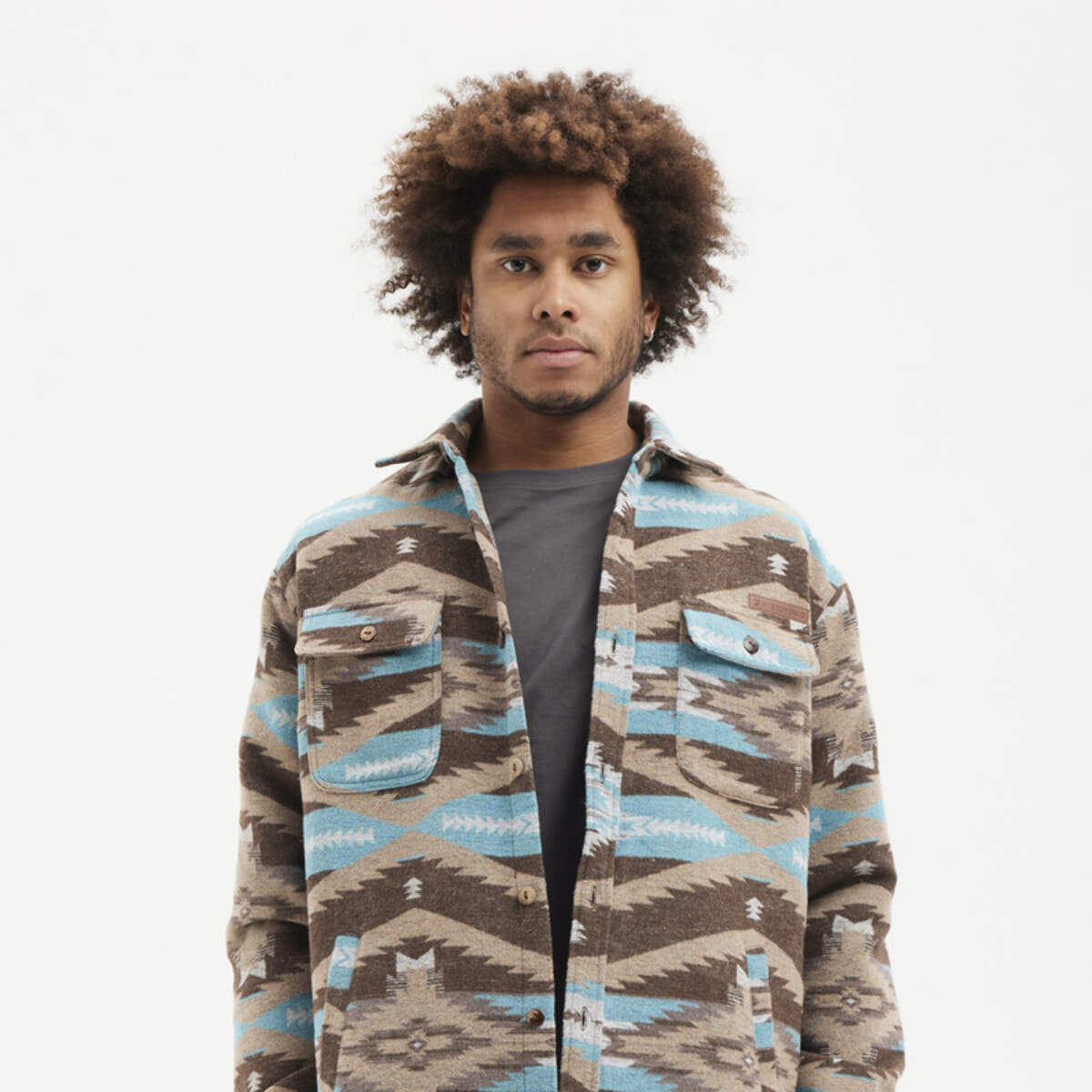 Camisa-chaqueta de franela gruesa TOWER Hydroponic