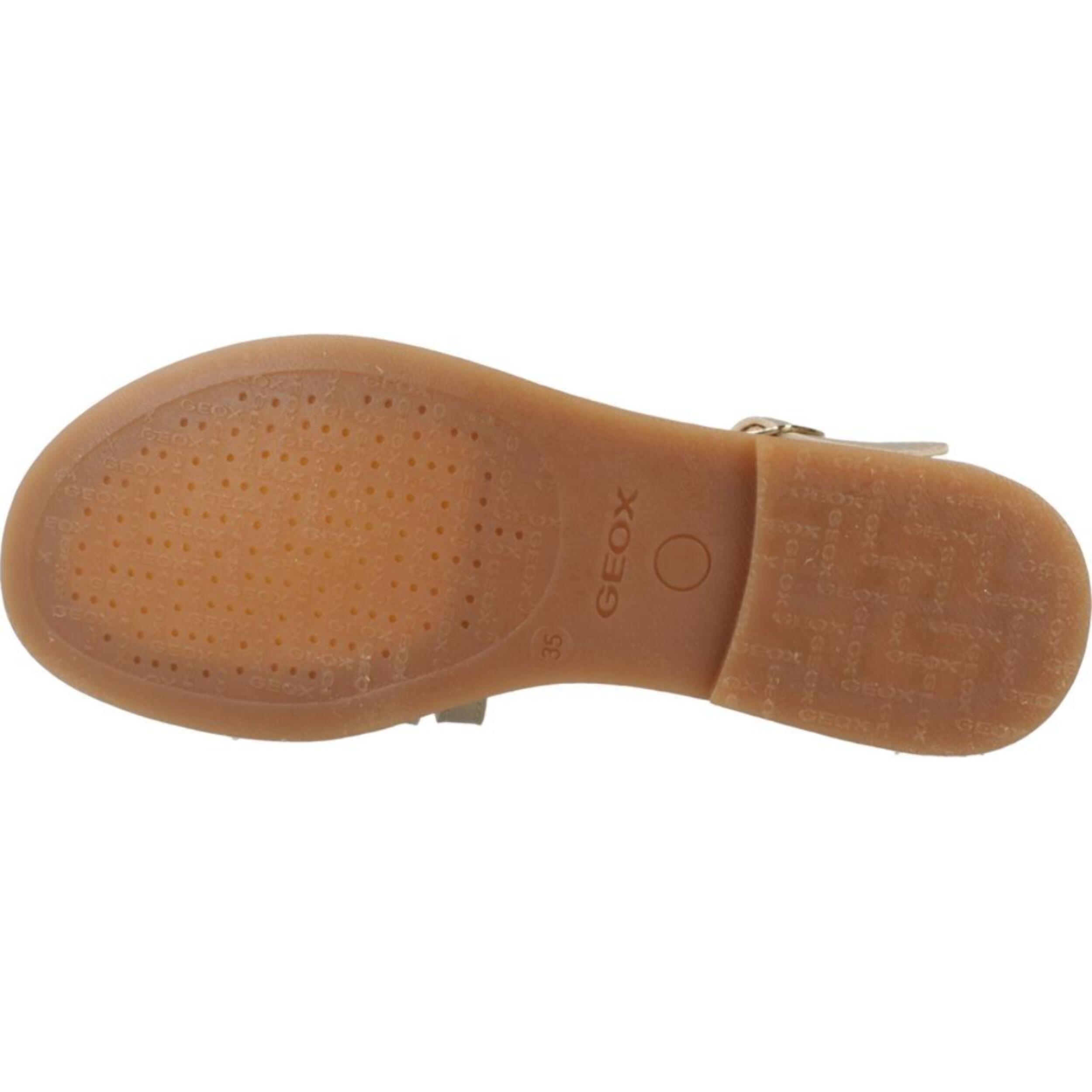 Sandalias Niña de la marca GEOX  modelo J SANDAL KARLY GIRL ORO