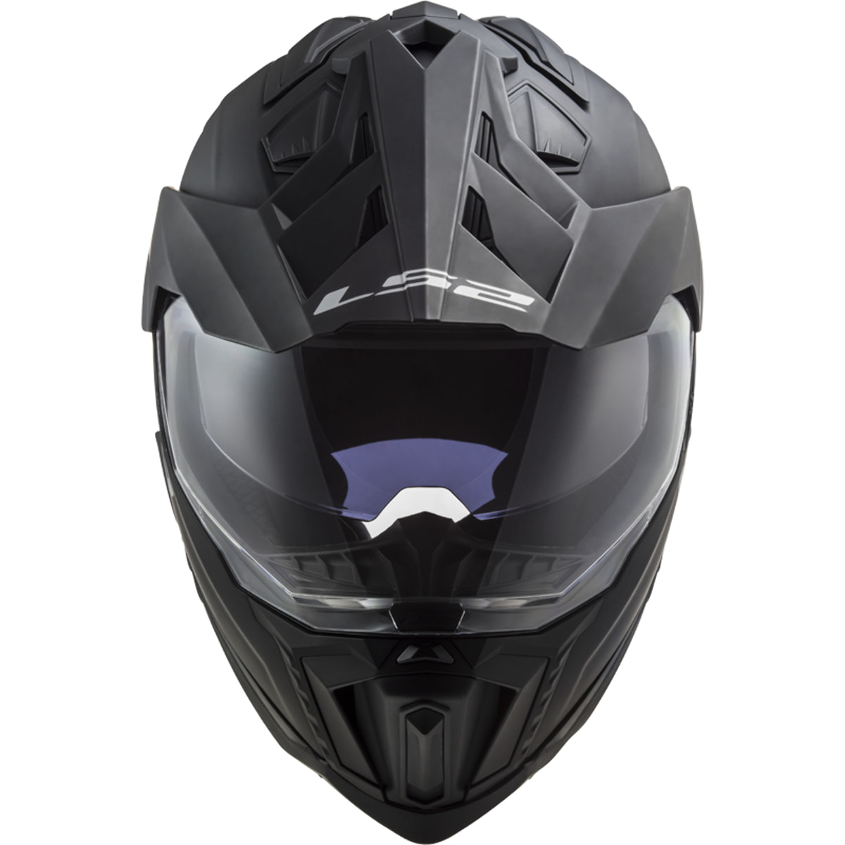 CASCO MOTO MX LS2 MX701 EXPLORER SOLID MATT BLACK (E22.06)