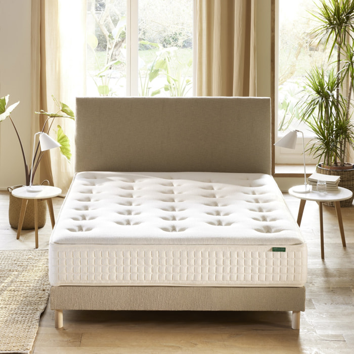 Ensemble matelas Le Latex Responsable + sommier