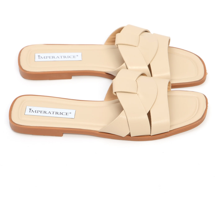 Ciabattine in simil pelle