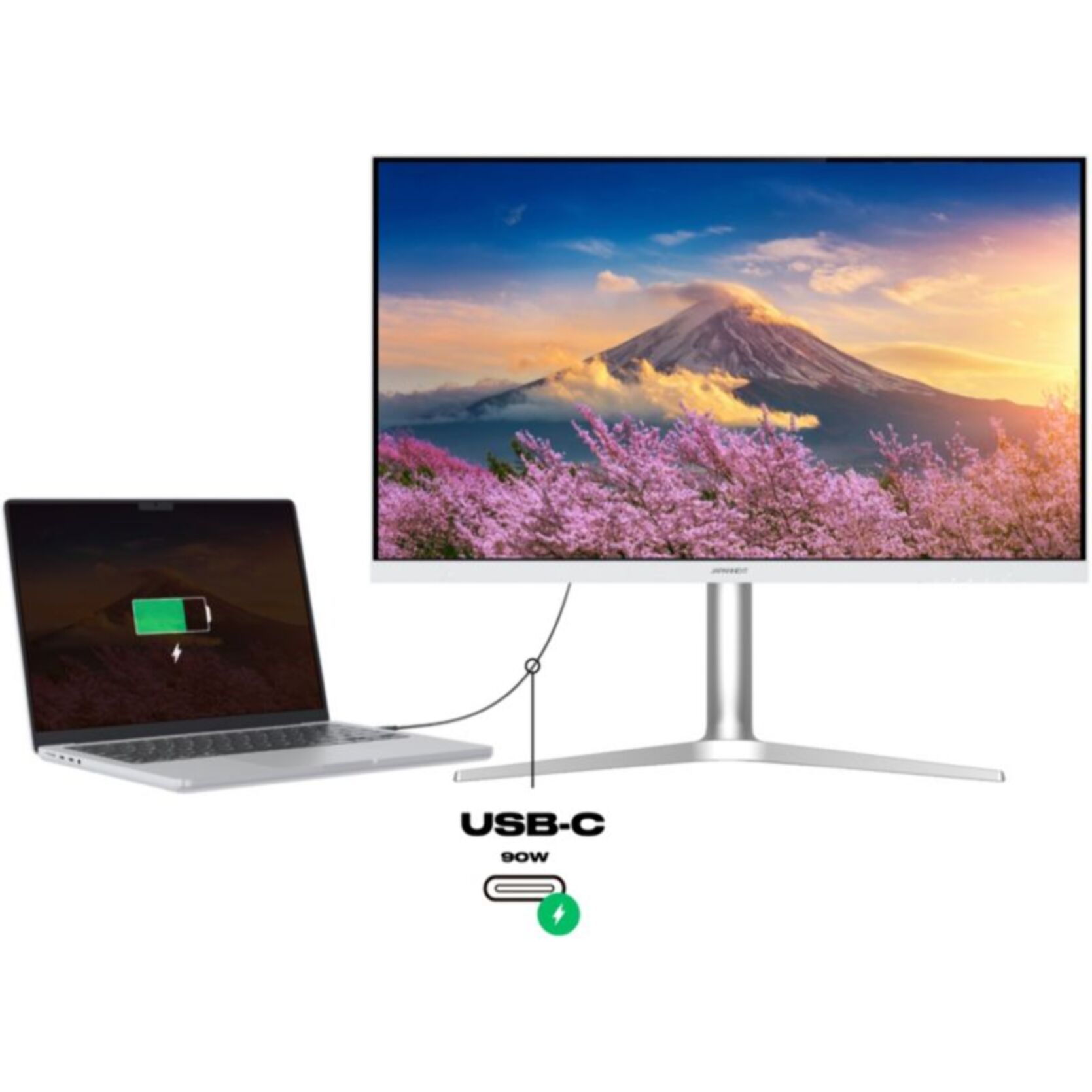 Ecran PC 6K JAPANNEXT JN-IPS326K-HSPC9 32'' IPS Blanc