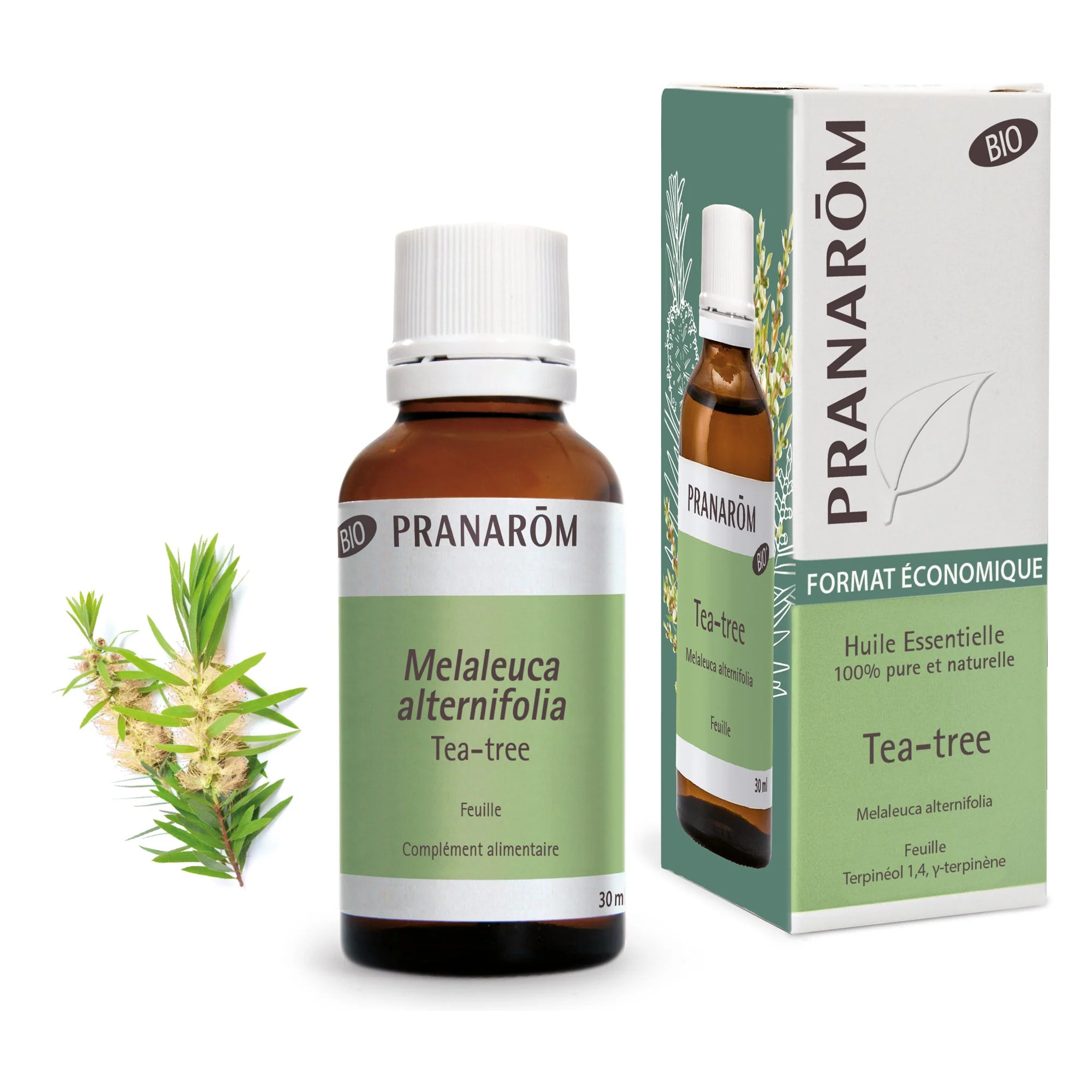 Pranarom - Huile Essentielle de Tea-tree grand format - Bio - 30 ml