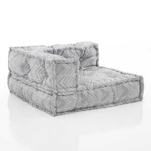 Tomasucci Elément d'angle OUTDOOR IKAT GRIS