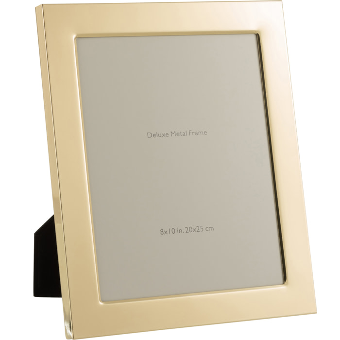 J-Line cadre photo Bord - métal - or - large - 2 pièces