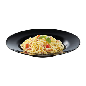 Piatto pasta nero 28,5 cm Friend's Time