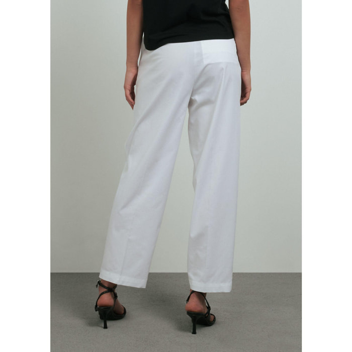 PANTALONE BIANCO CONBIPEL