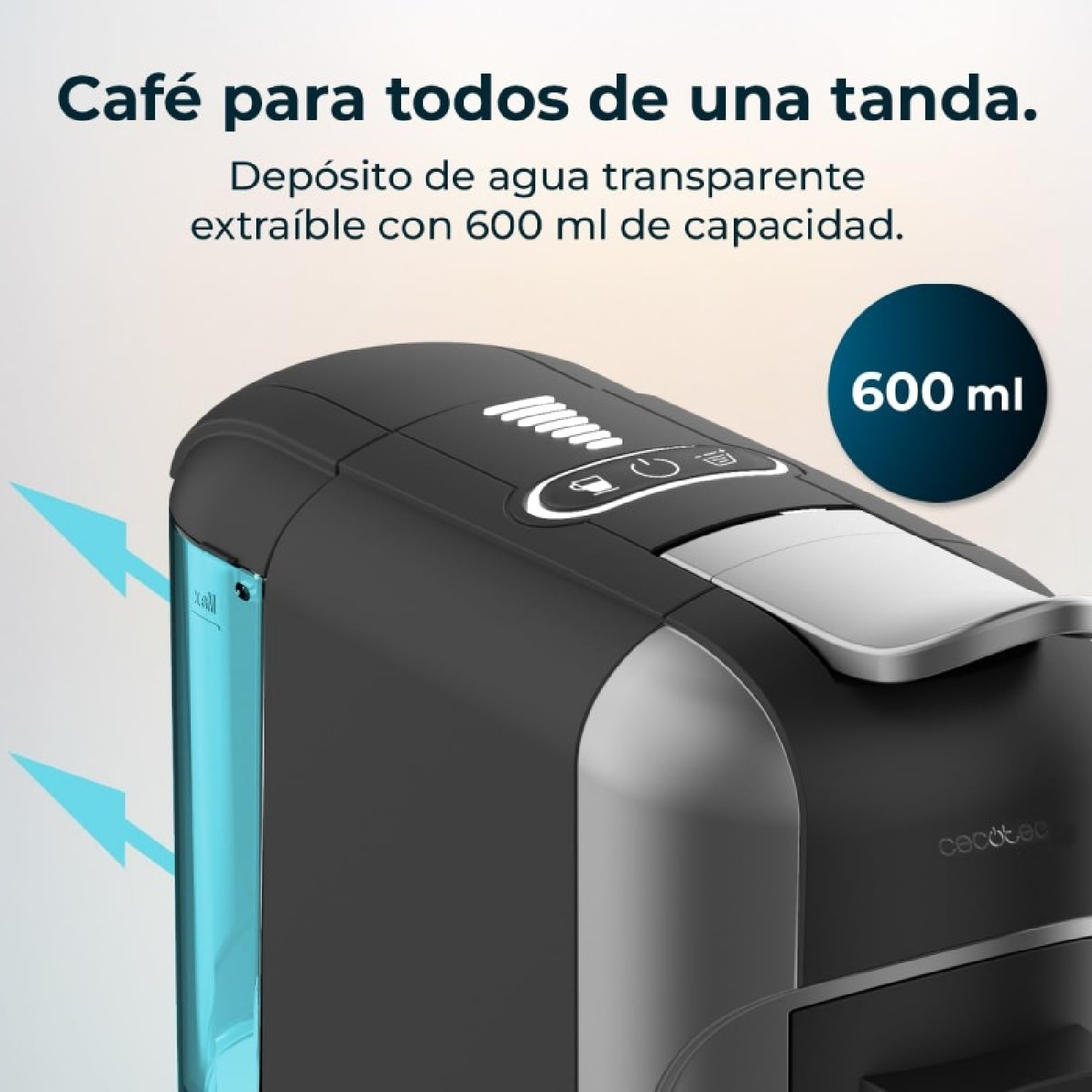 Cecotec Cafetera de cápsulas FreeStyle Compact