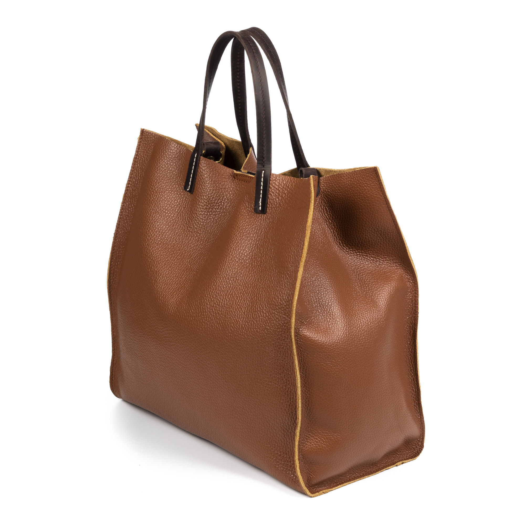 Bianca Bolso Shopper Mujer.Piel auténtica Dollaro