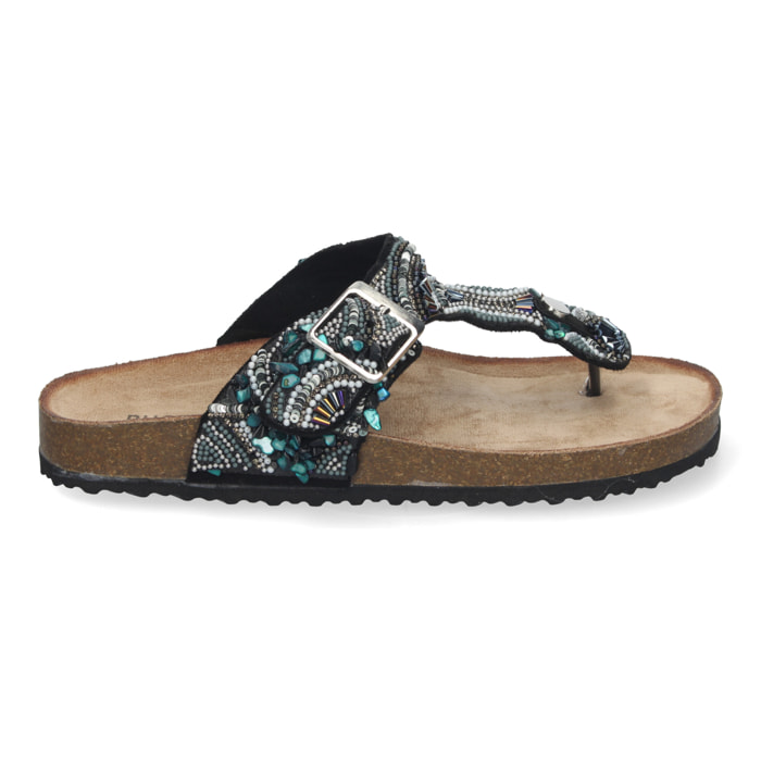 Sandalia Plana de Mujer, Comoda y Elegante, Diseño Moderno