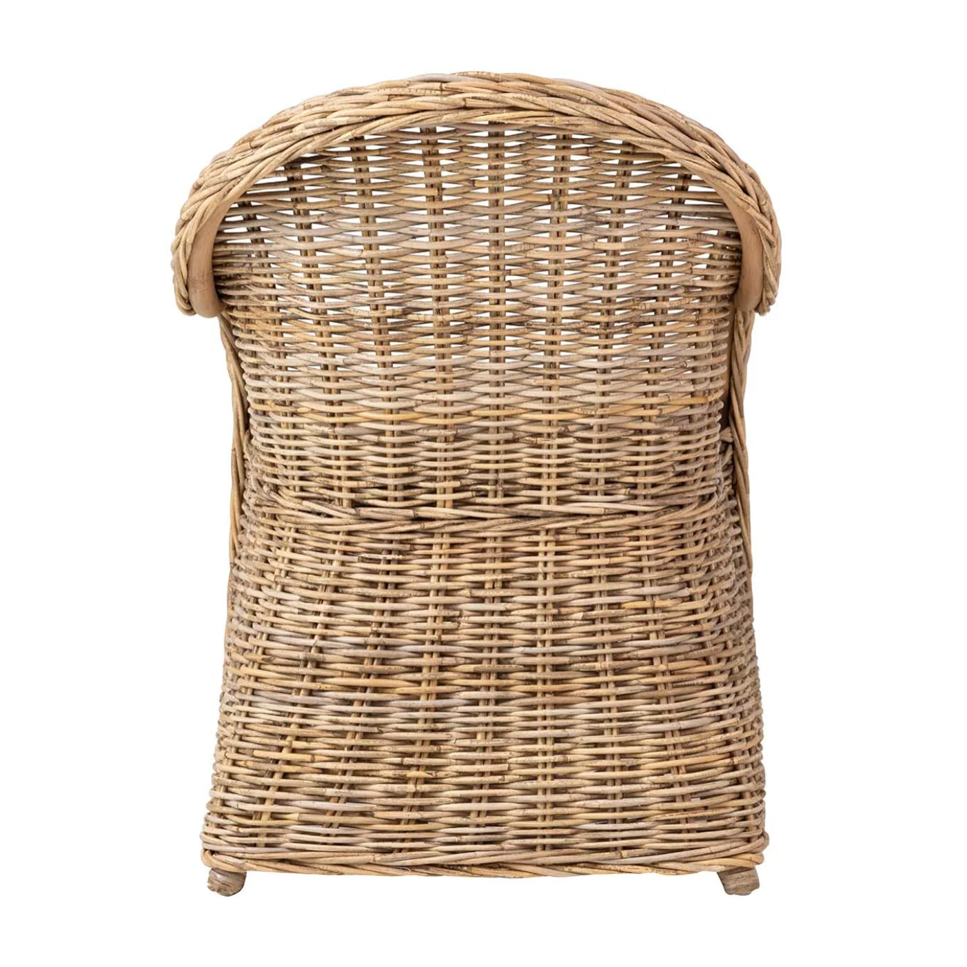 Butaca Con Cojin Beige Ratan Natural 60x57x85 Cm
