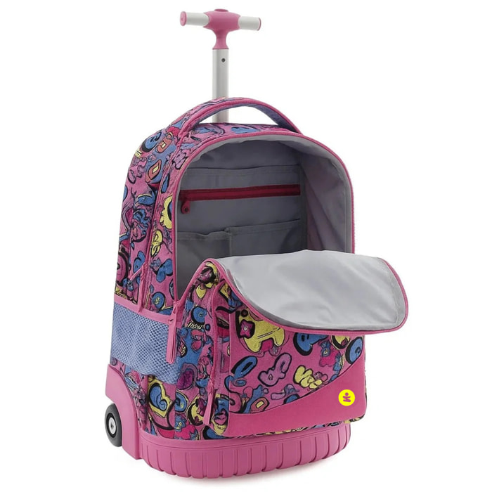 beSmart - ZAINO TROLLEY PREMIUM ORGANIZZATO WOW