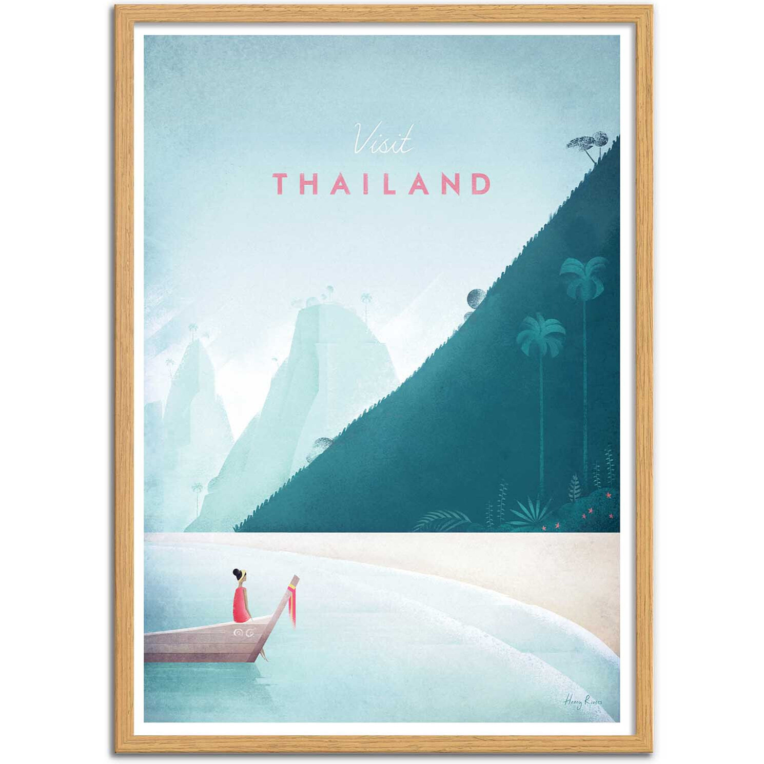 Affiche - Visit Thailand - Henry Rivers