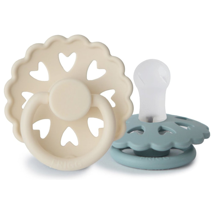 Frigg Pack 2 Chupetes Block Silicona Fairytale