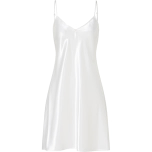 Camisón corto marfil