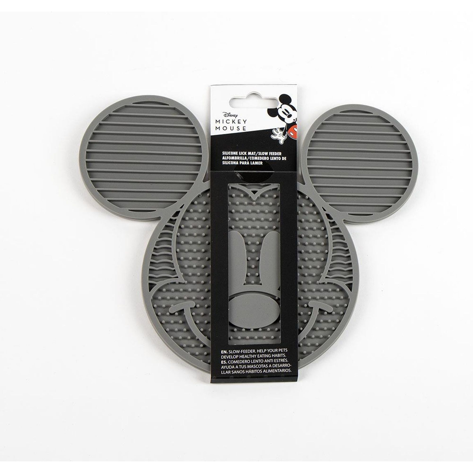 Comedero Para Perro Silicona Mickey