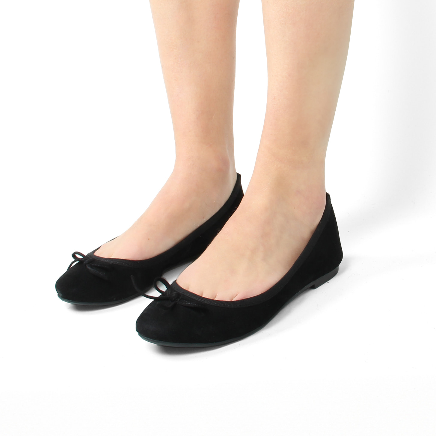 Ballerine Donna In Pelle Colore Nero-