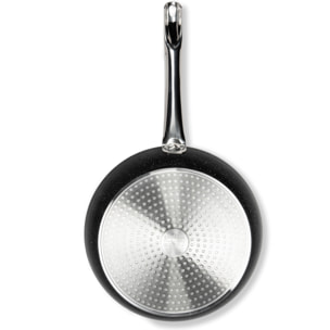 Poêle 28 cm Excelsa – Five Stars, Aluminium Antiadhésif Noir