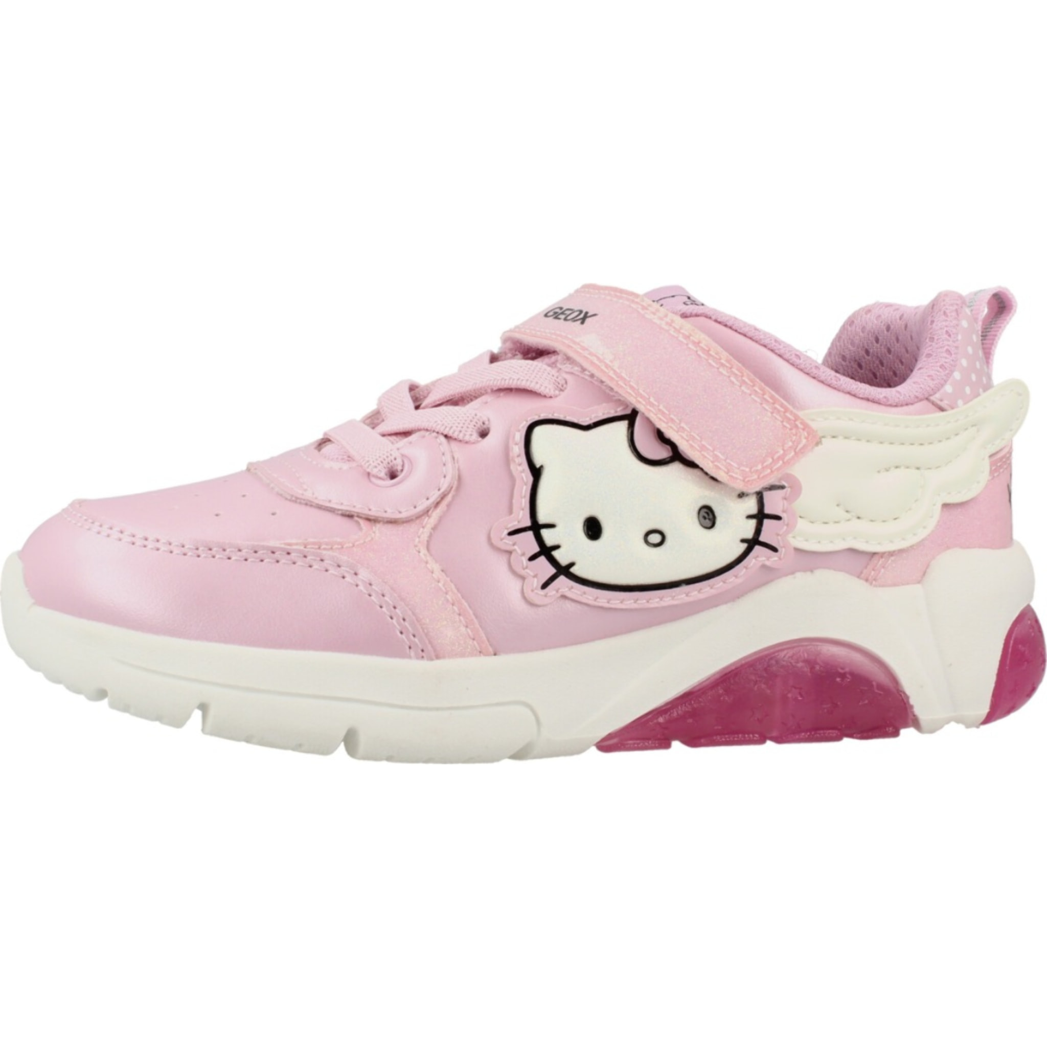 Zapatillas Niña de la marca GEOX  modelo J66M4C 0NFKC ROSA