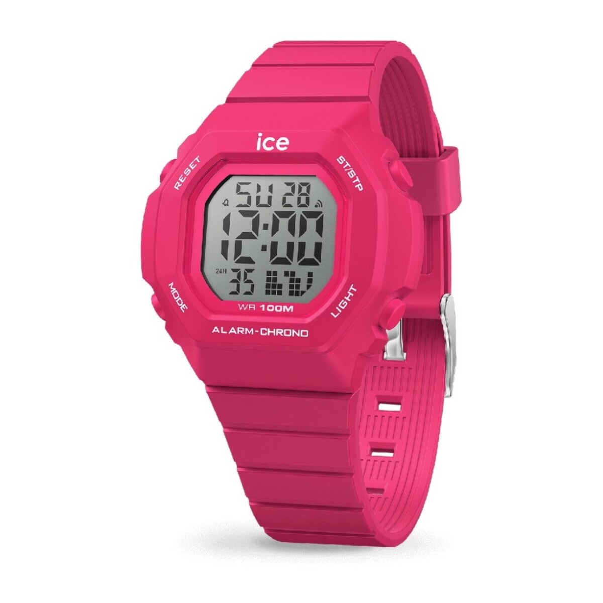 Reloj Ice 022100 Unisex Digital Cuarzo con Correa de Silicona