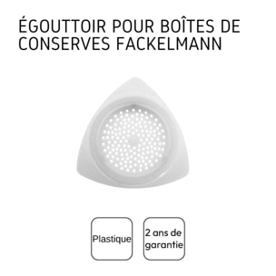 Egouttoir pour boîtes de conserves Fackelmann Basic