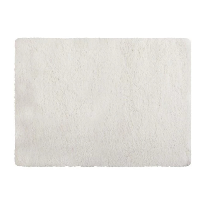 Tapis de bain microfibre 40x60cm Blanc MSV