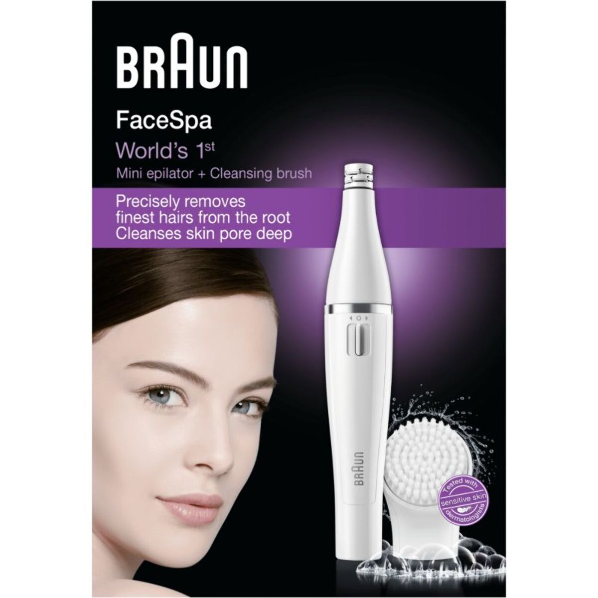 Epilateur BRAUN Face 810 + brosse