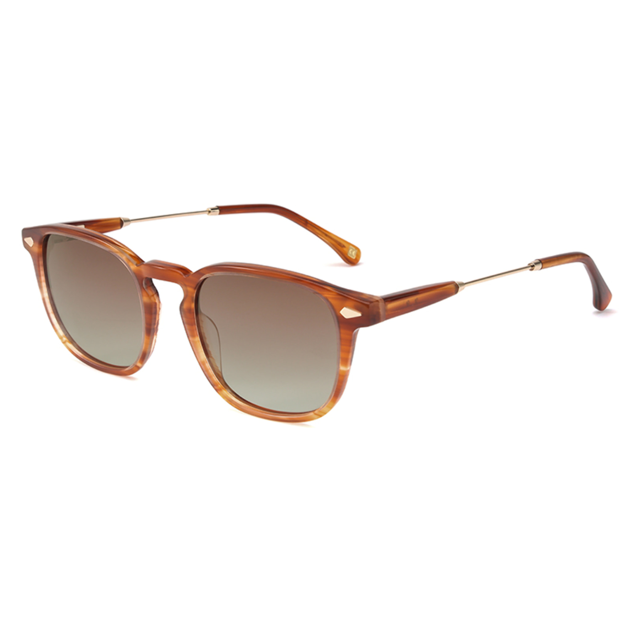 Occhiali da sole OCEAN CLASSIC4 - montatura marrone tartarugata con lenti polarizzate marrone sfumate