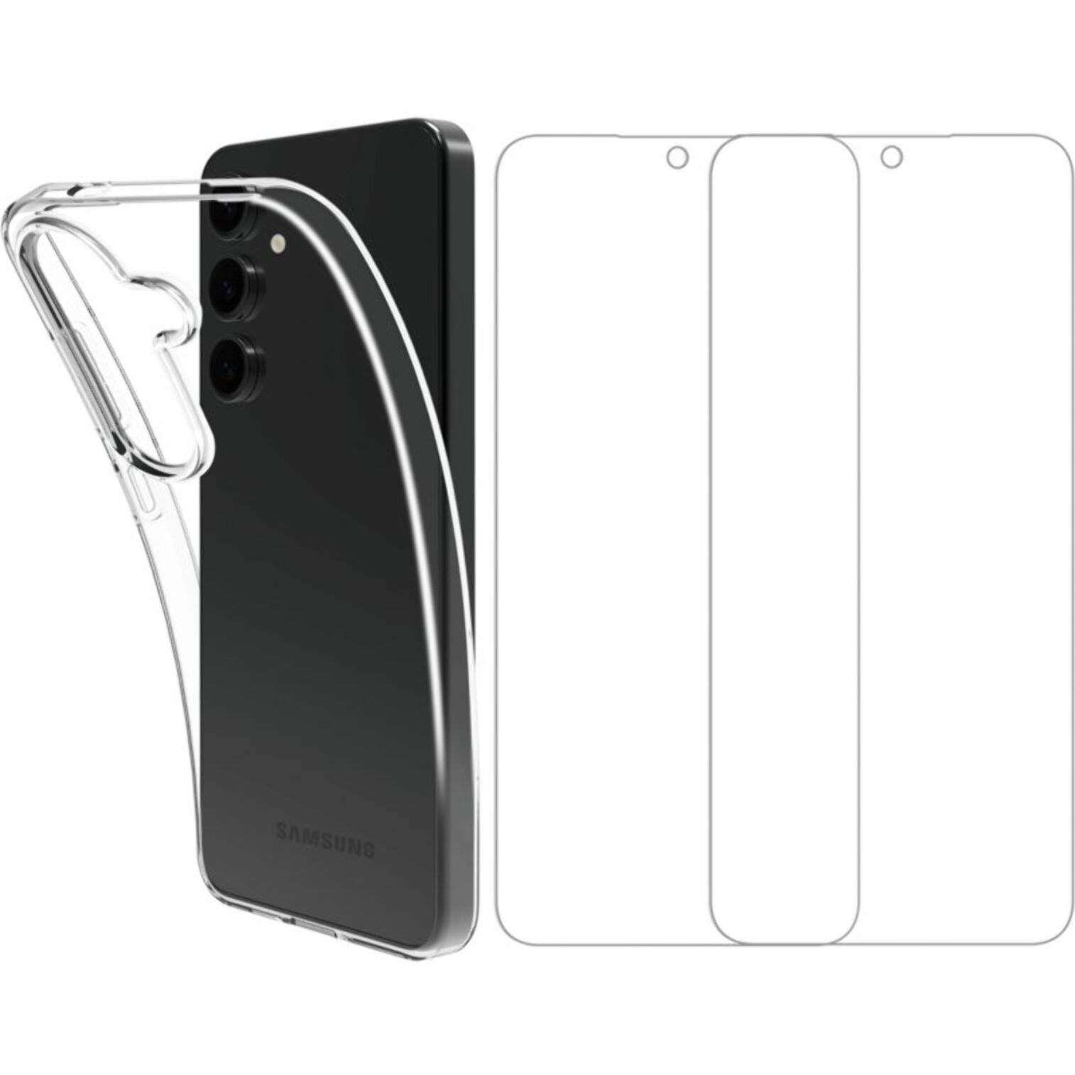 Pack ESSENTIELB Samsung S25FE coque + verre trempé