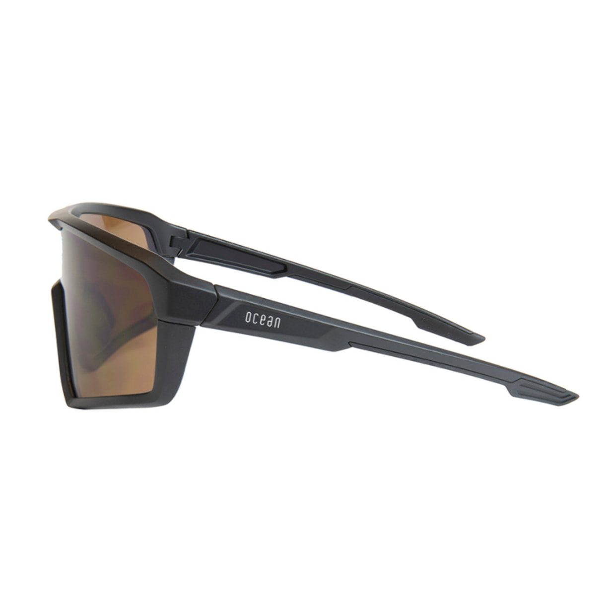 Gafas de ciclismo OCEAN COURSE - Negro mate / Ahumada