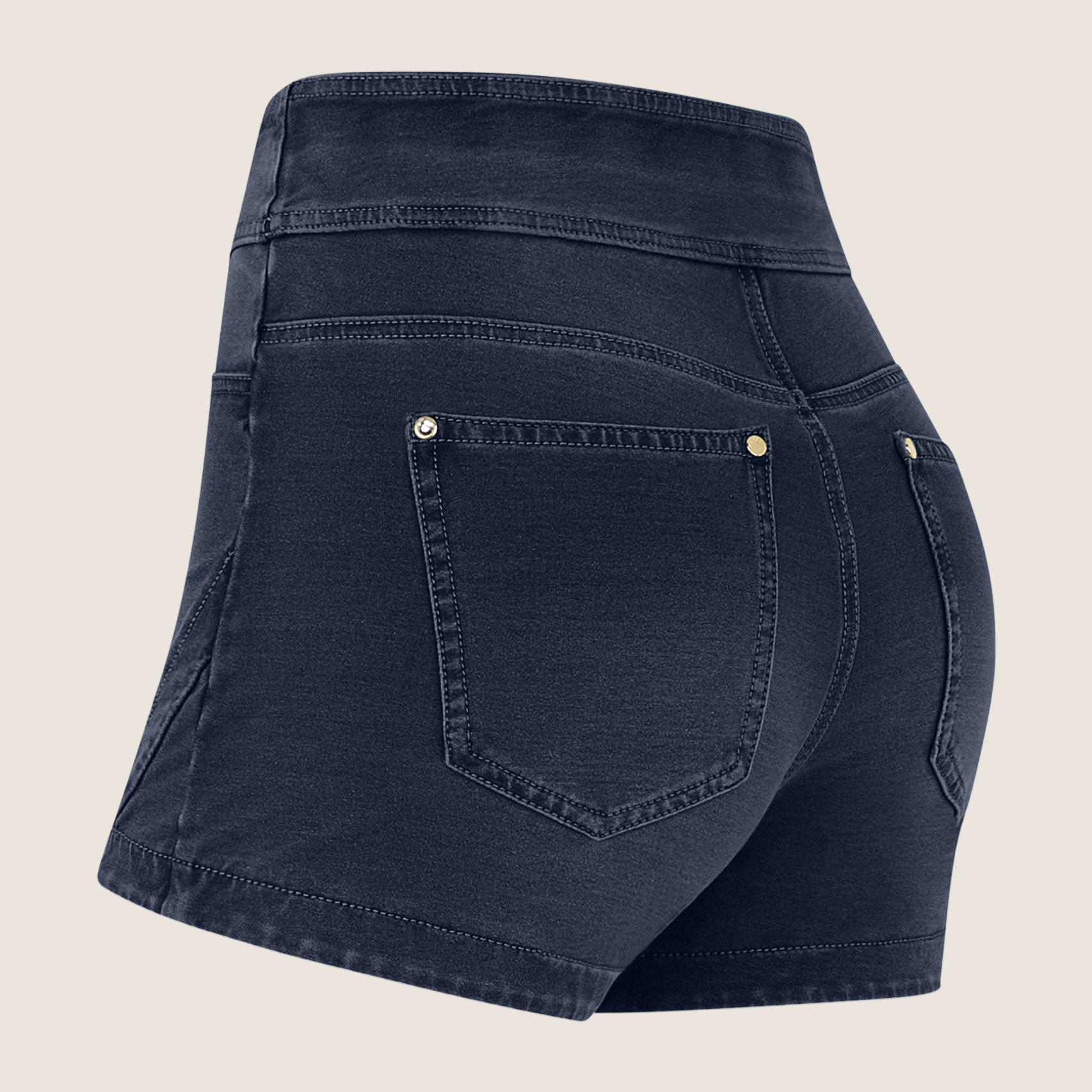 Jeggings N.O.W. skinny a vita alta super short