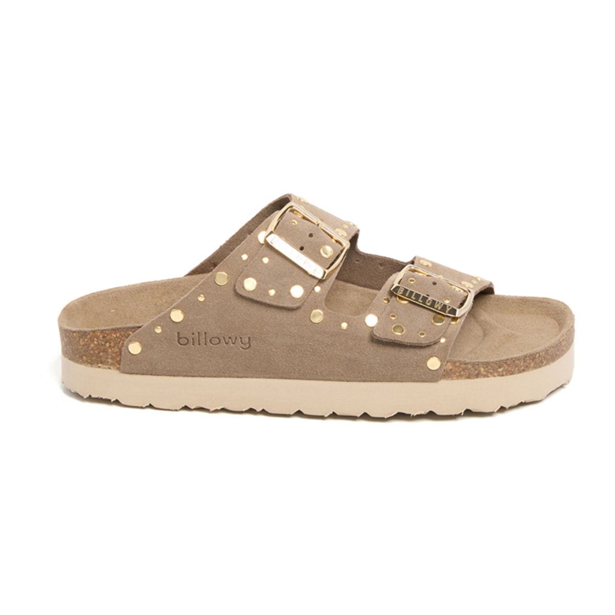 Sandalia Plataforma Marron Mujer BILLOWY MARRON