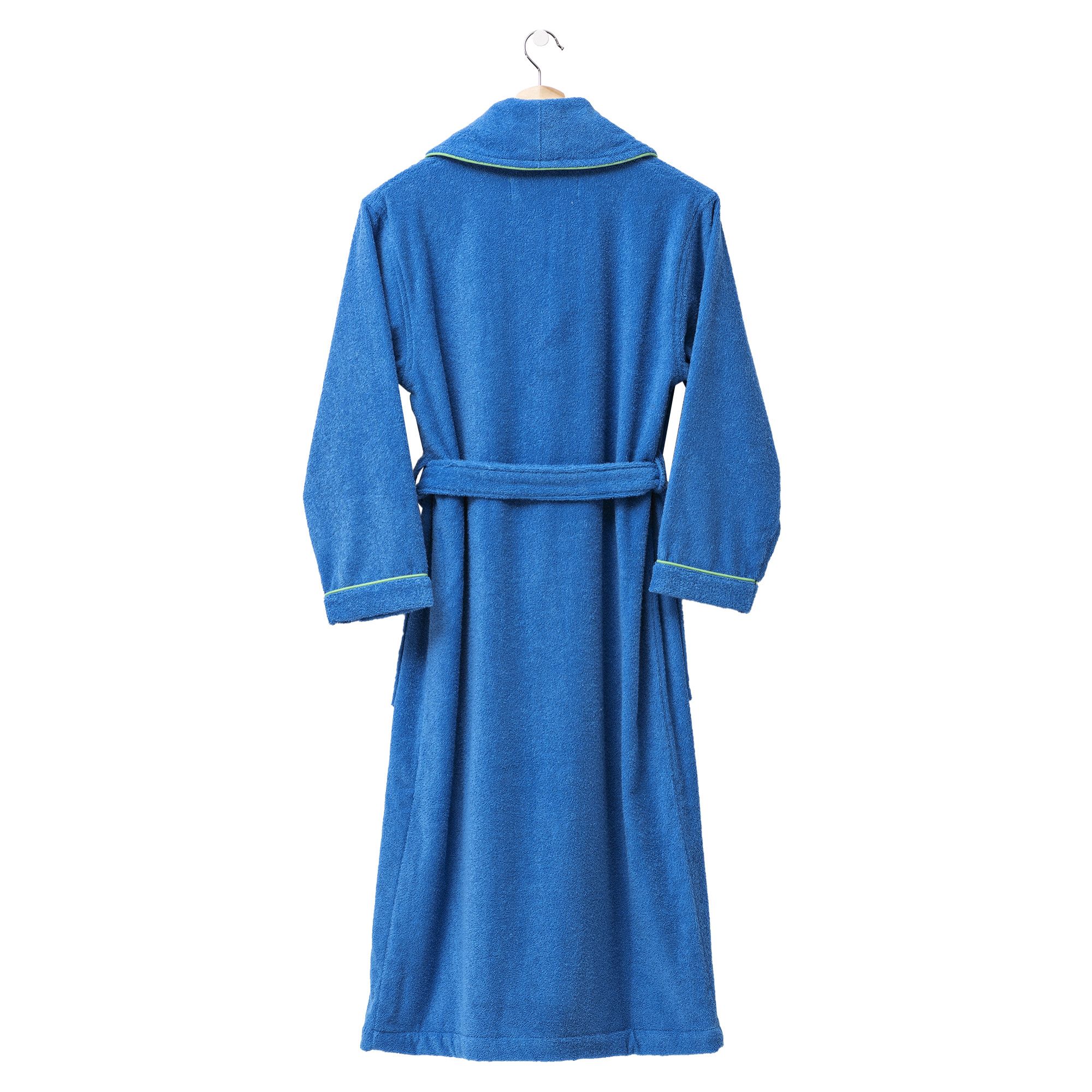 Albornoz 360gsm 100% algodón color azul rainbow benetton