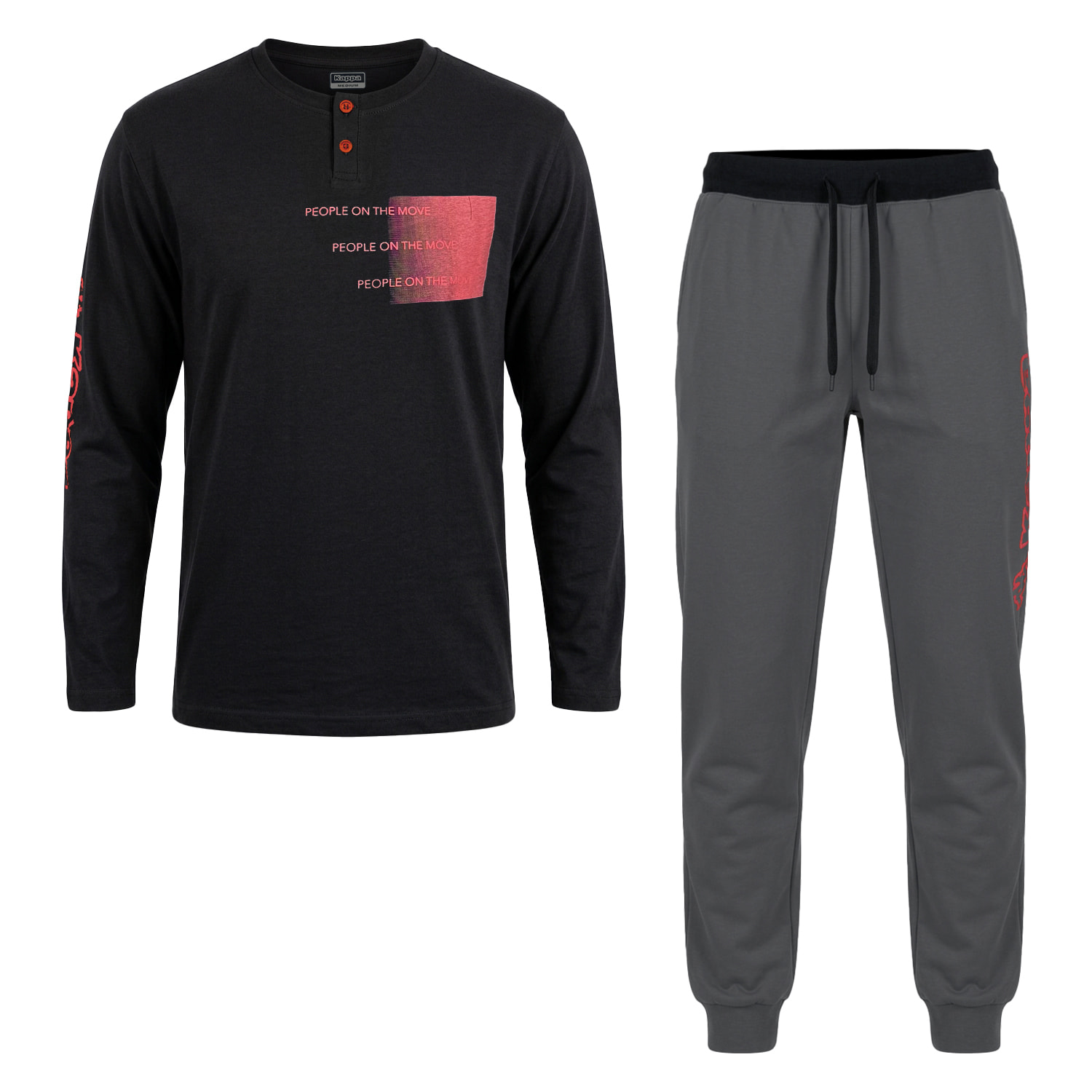 Pigiama Lungo Uomo KAPPA Cotone Leggero