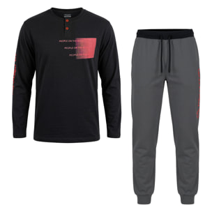 Pigiama Lungo Uomo KAPPA Cotone Leggero