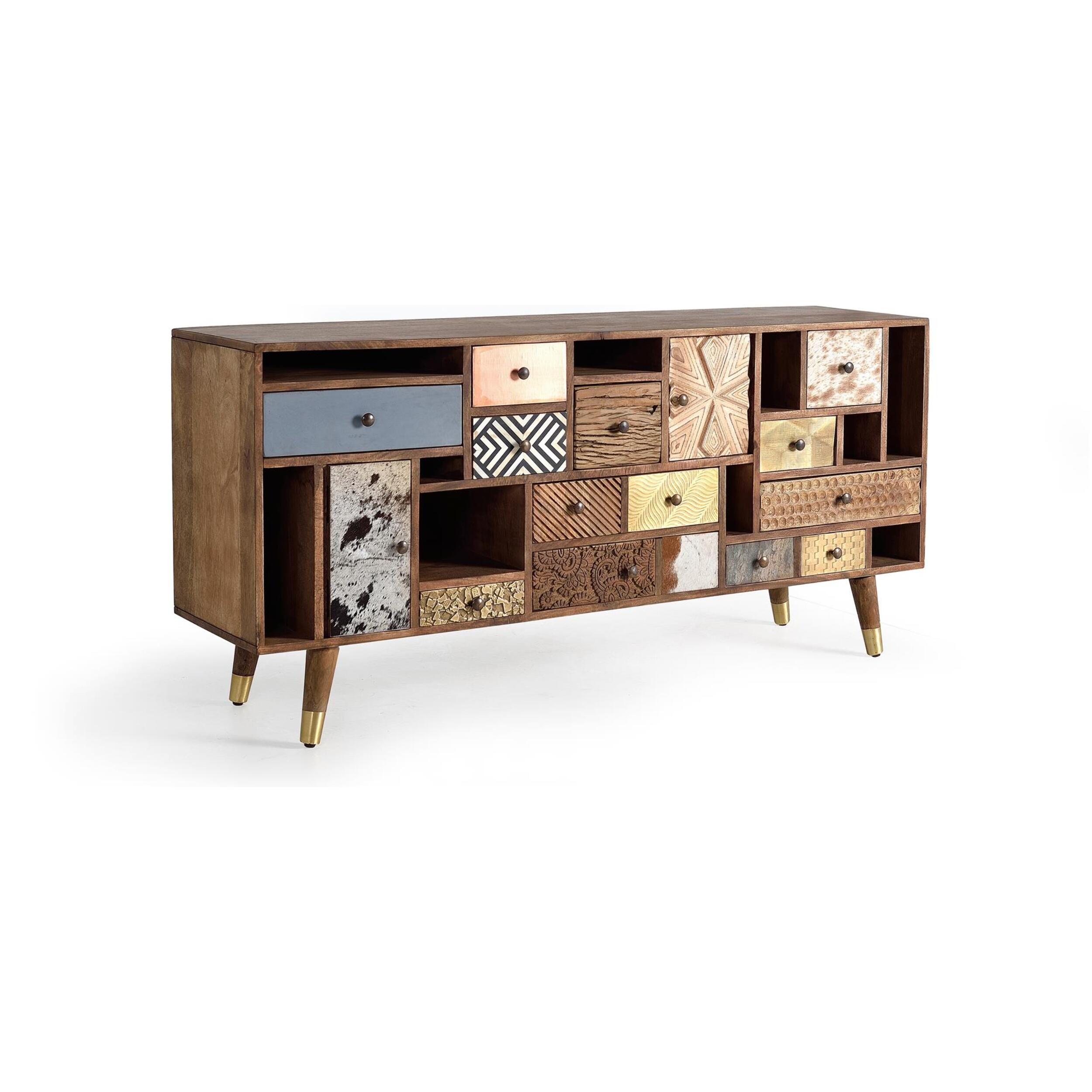 Aparador - madera de mango - 76x160x40cm