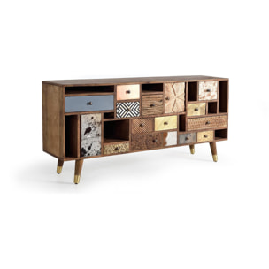 Aparador - madera de mango - 76x160x40cm