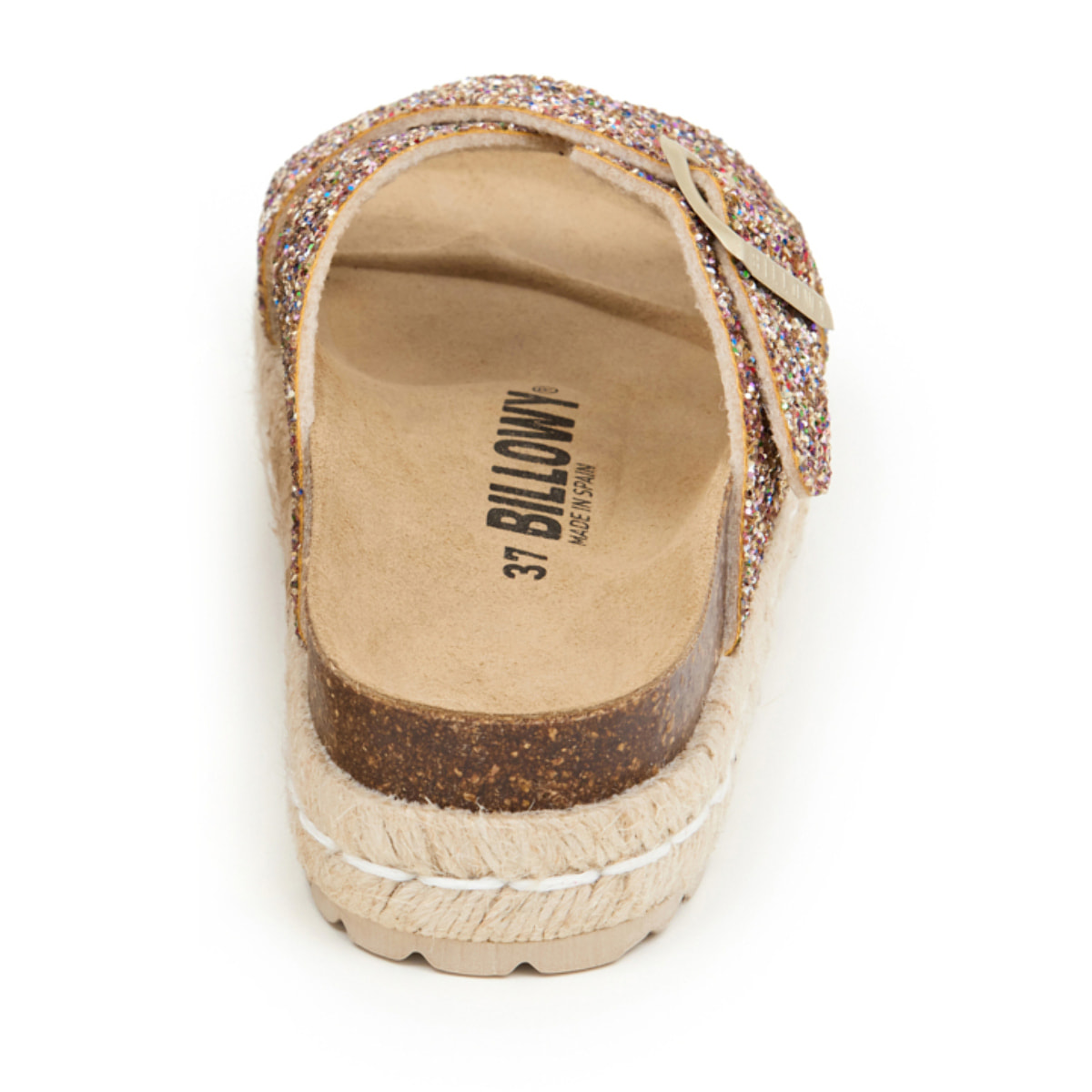 SANDALO CON ZEPPA BILLOWY DORATO