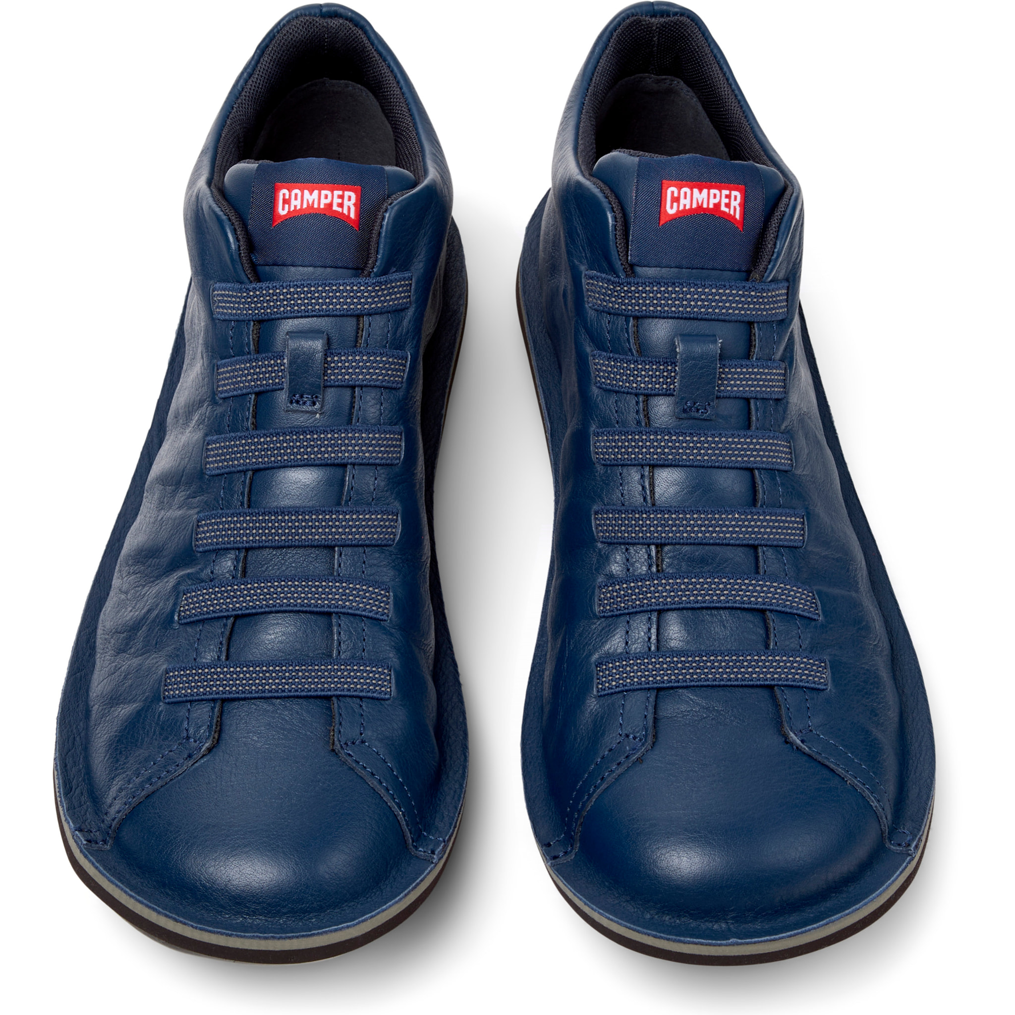 Zapatillas - CAMPER Beetle - Azul - Cuero liso