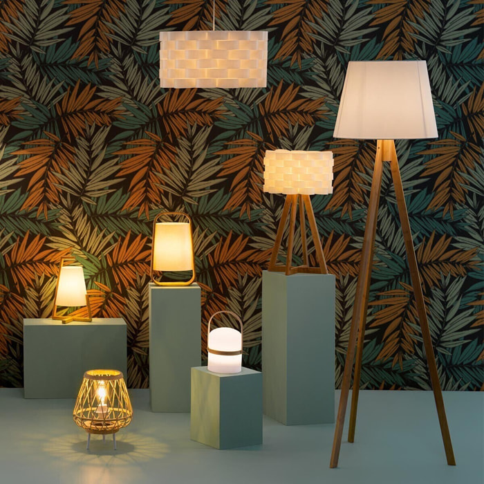 Lampe d'extérieur "Kiara" blanc H27cm