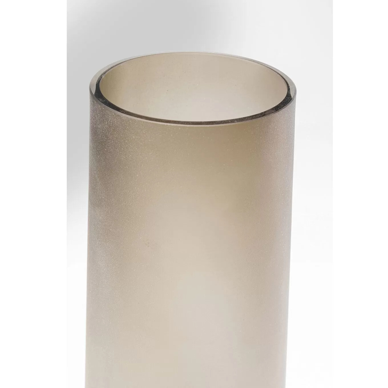 Vase Noble Ring marron mat 40cm Kare Design