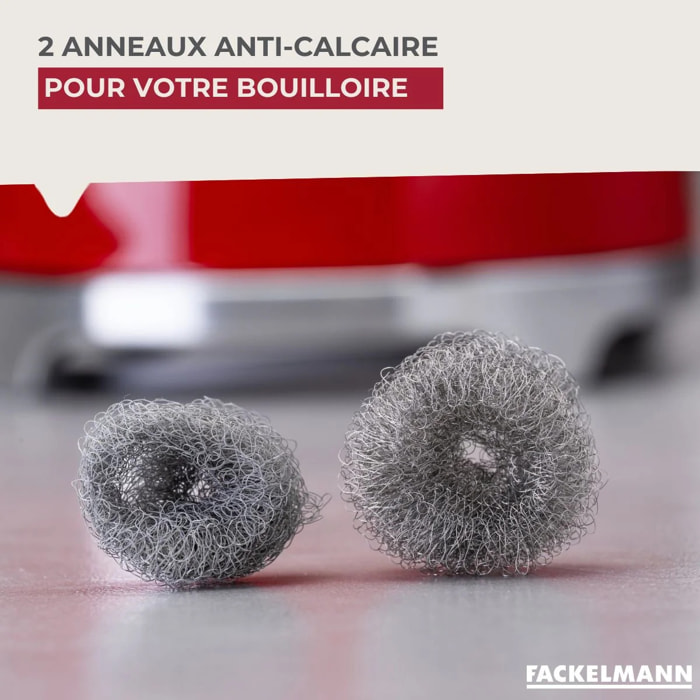 Anneaux anti-calcaire pour bouilloire Fackelmann